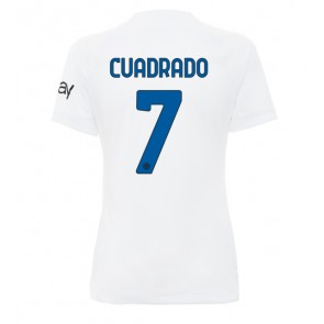 Inter Milan Juan Cuadrado #7 Gostujuci Dres za Ženska 2023-24 Kratak Rukavima